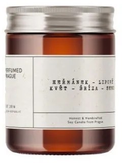 Illatos szójaviasz gyertya égési idő 40 ó #57 Chamomile, Linden, Birch – Perfumed Prague