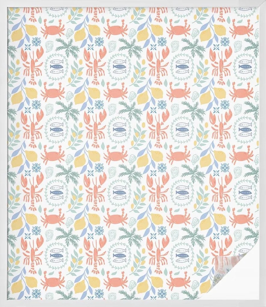 Furnérfólia Adatvédelem Szélvédőkhöz és Ablakokhoz Tengeri motívumok 100x116