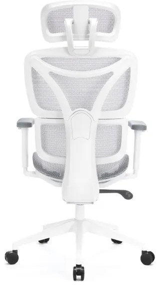 Ergonomikus irodai szék LEVANO szürke/fehér/fekete