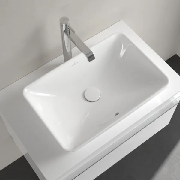 Villeroy & Boch 41135501 - VENTICELLO ráépíthető mosdó 55,5x36 cm kerámia/fehér