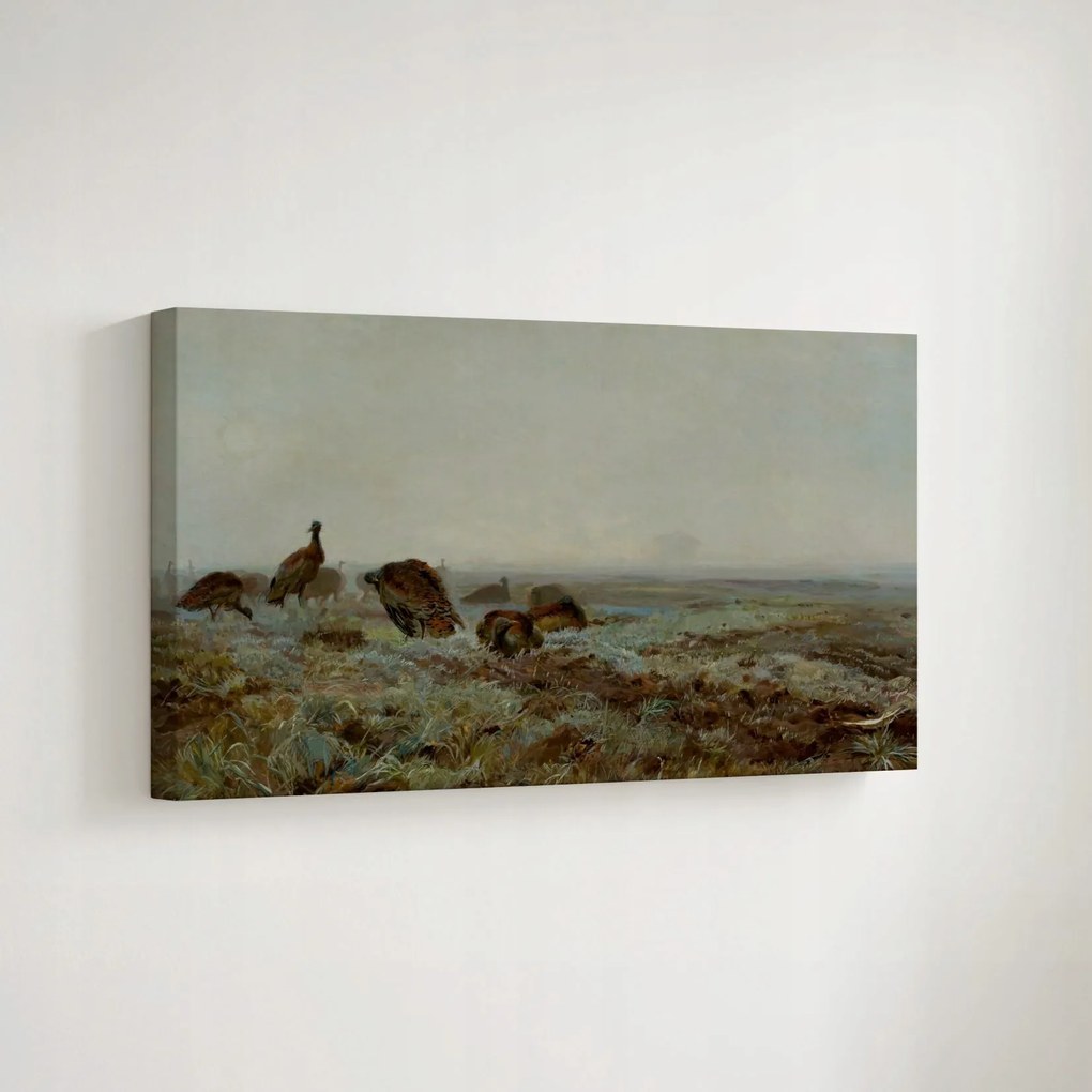 Vászonkép „Dropie ” Józef Chełmoński 1886, 70x50cm