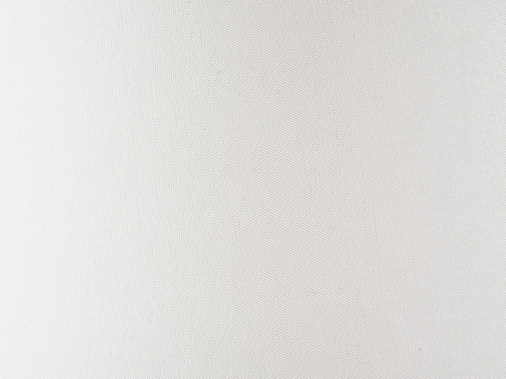 Fehér és ezüst porcelán asztali lámpa 52 cm AIKEN Beliani