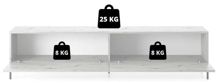 Tv szekrény/asztal Lamellito 175 (szürkés bézs). Akció -15%. 1099060