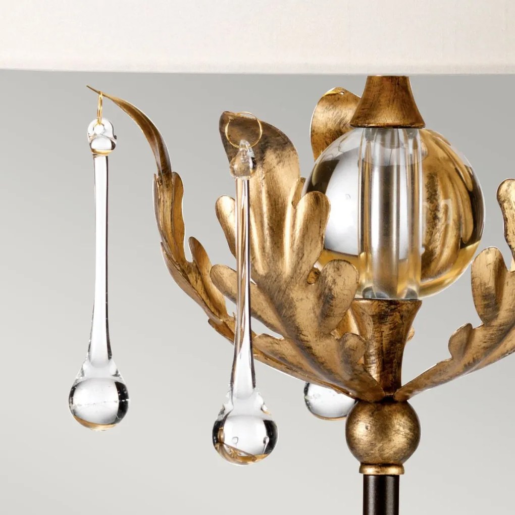 Elstead Lighting Amarilli AML-TL-BRONZE-IV Asztali lámpa 1x60W/E27
