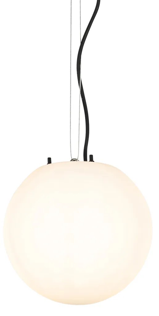 Modern kültéri függőlámpa fehér 25 cm IP65 - Nura