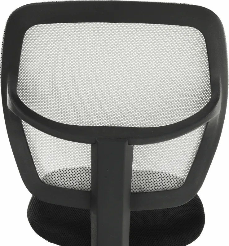 Forgószék, szürke/fekete, MESH