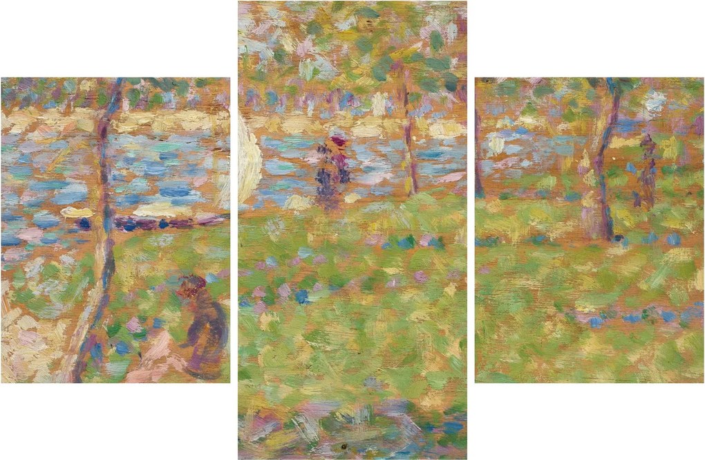 Kép - Georges Seurat, Study for "La Grande Jatte", reprodukciók (90x60 cm)