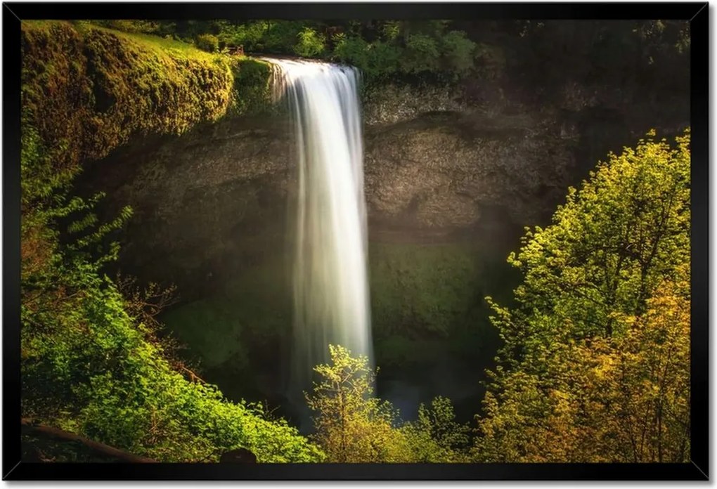 Poszterek keretben 60x40 Vízesés Tájképek