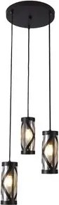 Rabalux beltéri függeszték e14 3x40w barna oberon