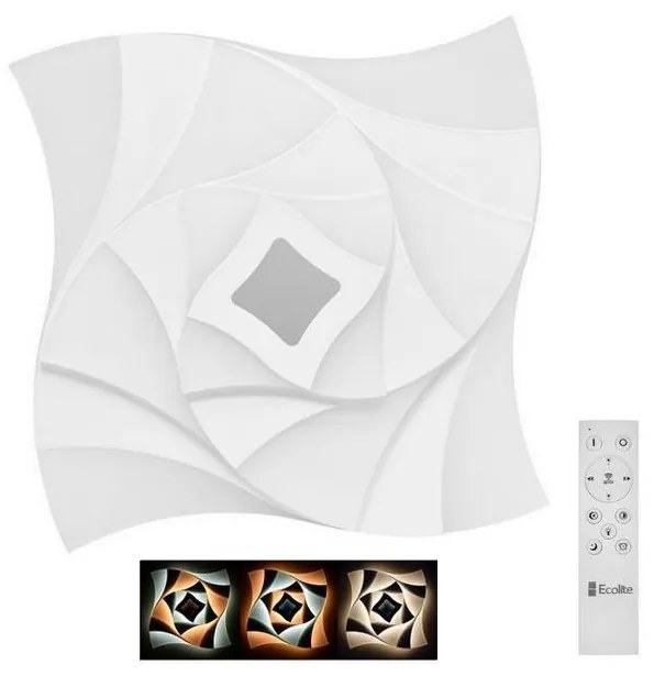 Ecolite Ecolite WALP7129-3D/LED - LED Dimmelhető mennyezeti lámpa INDI LED/70W/230V + távirányító EC0341
