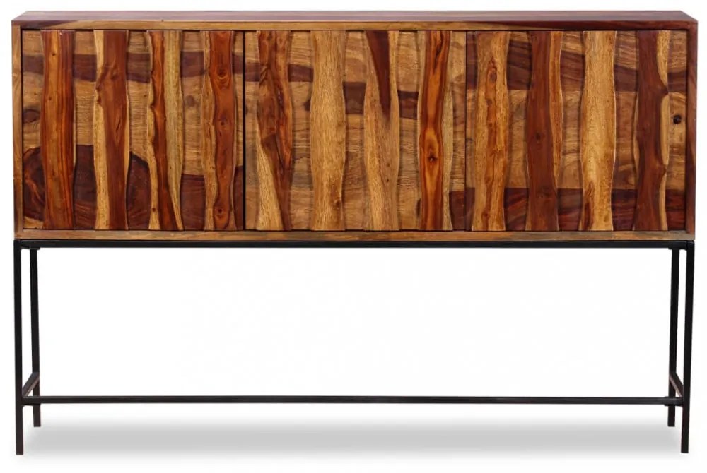 tömör akácfából tálaló 120 x 30 x 80 cm