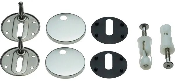 Deante CGRD6ZPW - Falra szerelhető WC SoftClose ülőkével, ROUND, kerámia/fehér