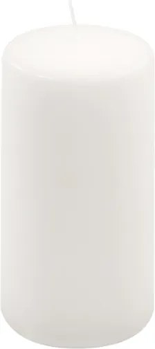 Oszlopgyertya szett 15 cm × Ø7.5 cm 4 db paraffinból fehér