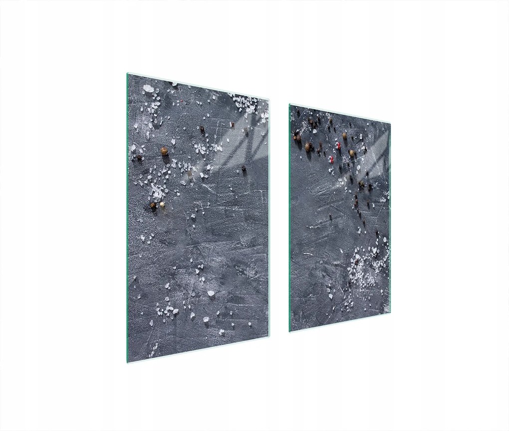 Üveg Tűzhelyvédő Főzőlap 75x52 Pala Edzett Üveg