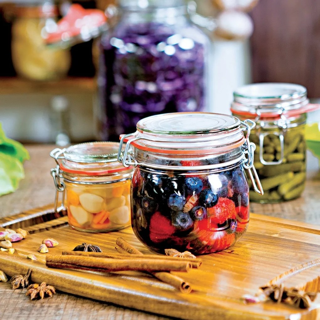 Tescoma csatos befőttes üveg DELLA CASA, 800 ml, 0,8 l