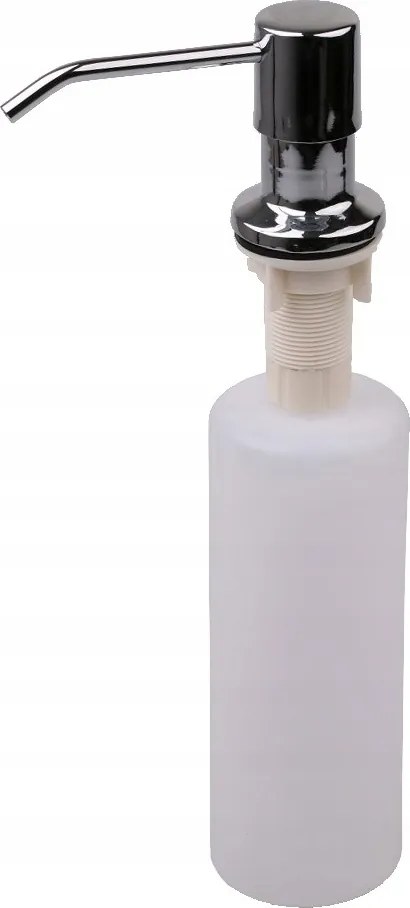 Folyékony mosogatószer adagoló Króm 400ml Asztal Alatti Konyha Mosogató Tartály