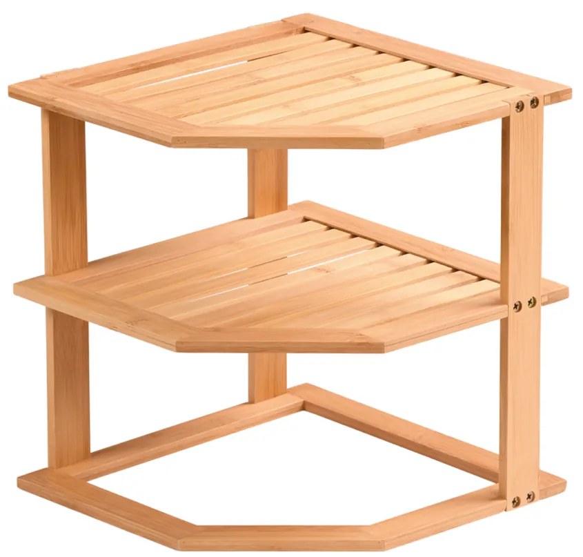 Kesper 58804 Konyhai sarokpolc, 25 x 27 x 25 cm,25 x 27 x 25 cm