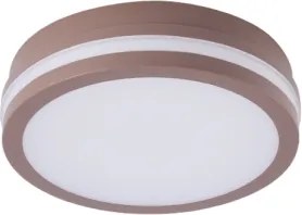 Brilagi - LED kültéri mennyezeti lámpatest BENE LED/18W/230V átm. 21,5 cm barna IP54
