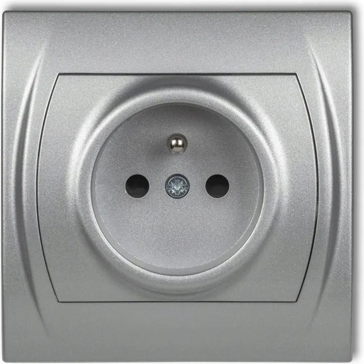 Aljzat z/u ezüst metál 7LGP-1z Logo Karlik