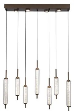 Searchlight 76210-7CL - CATTAIL LED dimmelhető kábeles függeszték LED/33W/230V