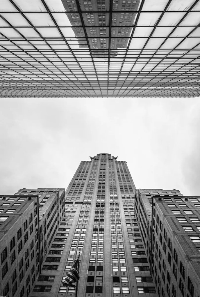 Poszter 61x90,5cm Chrysler Building New York 11, Assaf Frank