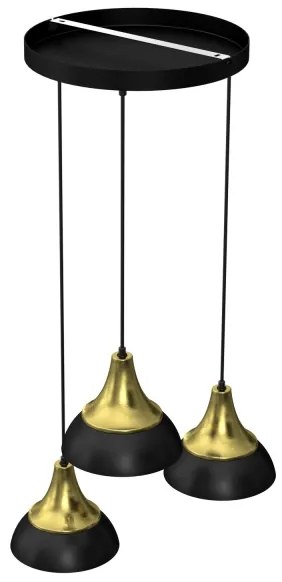 Csillár zsinóron NERGIS 3xE27/60W/230V