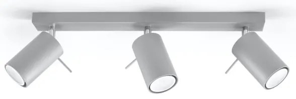 Sollux SL.0451 - Mennyezeti spotlámpa RING 3xGU10/10W/230V