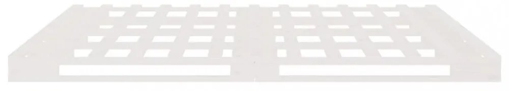 fehér tömör fenyőfa raklapágy 120 x 200 cm