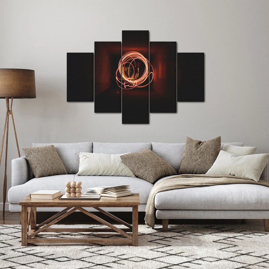 Kép - vonalak az alagútban (150x105 cm)