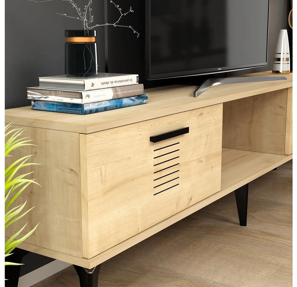 TV asztal/szekrény Vipapo 11 (zafír tölgy) . 1095220
