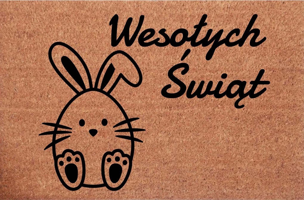 Lábtörlő az ajtóhoz Húsvét Boldog Karácsonyt