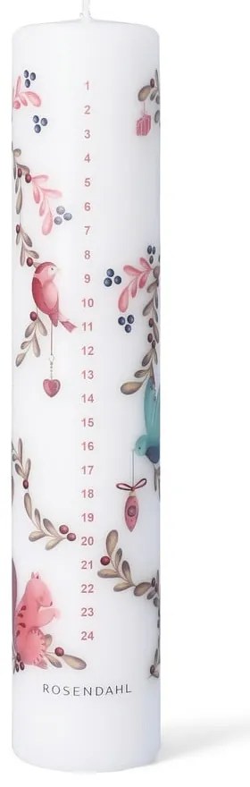 Gyertya karácsonyi mintával, égési idő 56 ó Grand Cru Cottage 2025 – Rosendahl