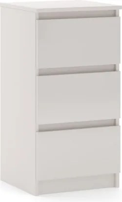SIMPLE éjjeliszekrény 40 cm, 3 fiókos, kasmír