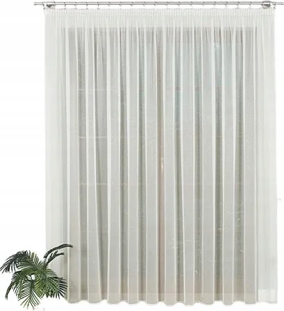 Kész Török Napellenző Függöny Ólommal 250 x 150 Ecru