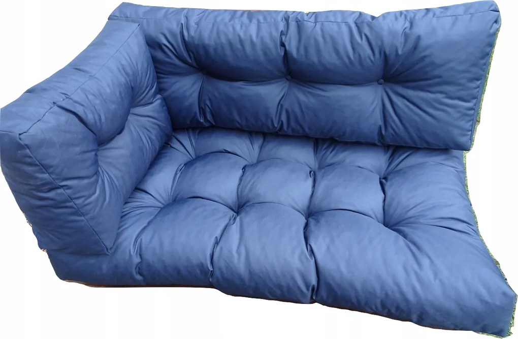 Párnák egy Palettára kpl 3db Sötétkék Step