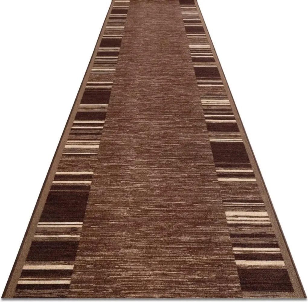 Teba barna futószőnyeg méterben 100 cm