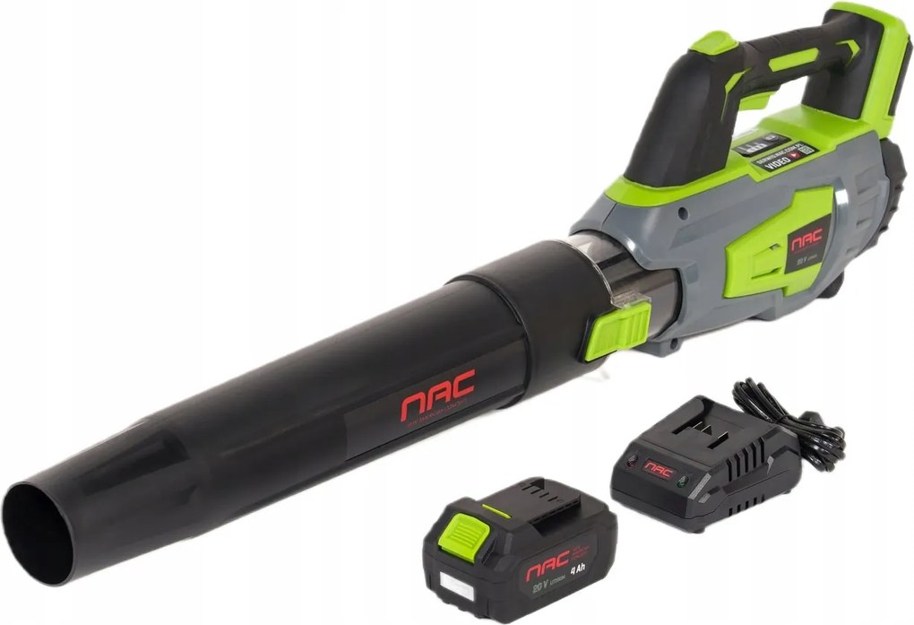 Akkumulátoros Lombfúvó Nac 20V Akkumulátor Töltő BB20-B40-S