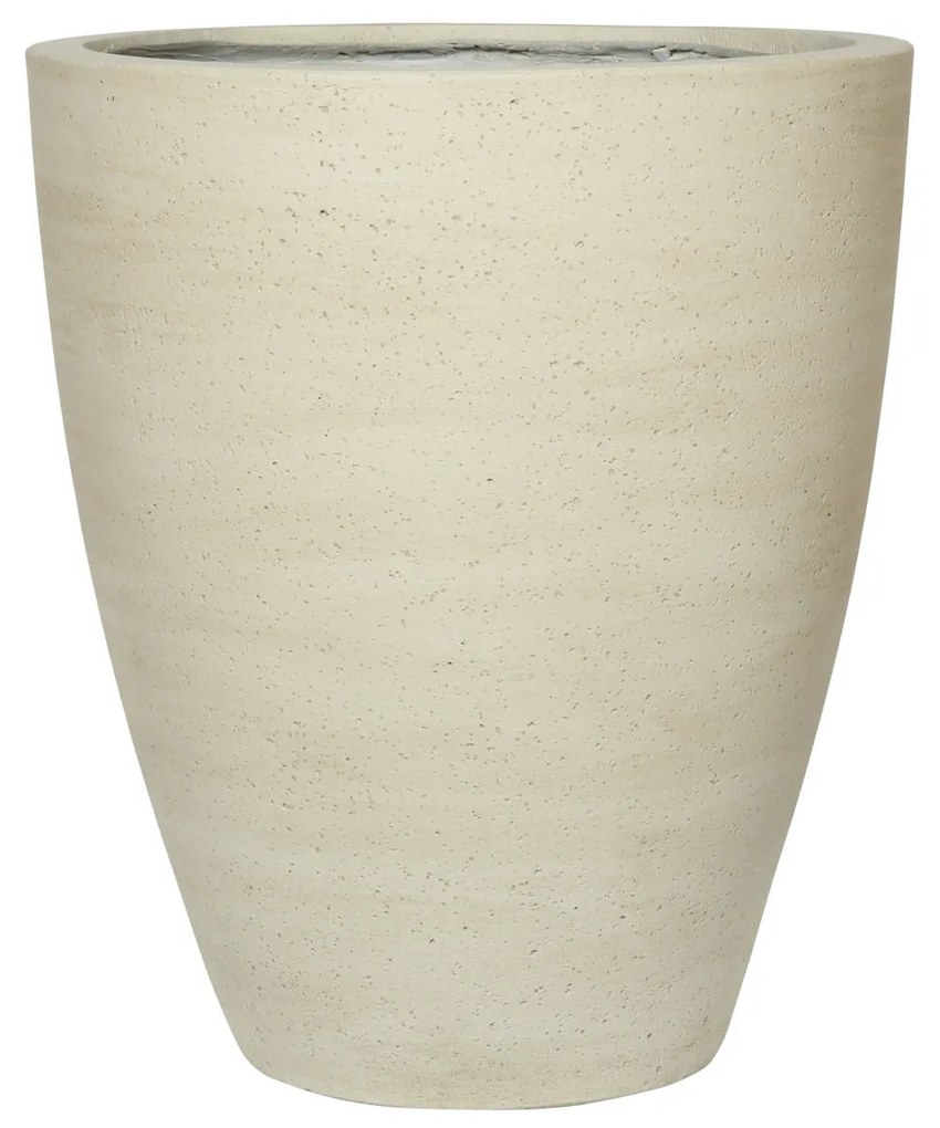 Květináč Ben, barva béžová, více velikostí - PotteryPots méret: hossz 55 cm, ⌀ 46,5 cm