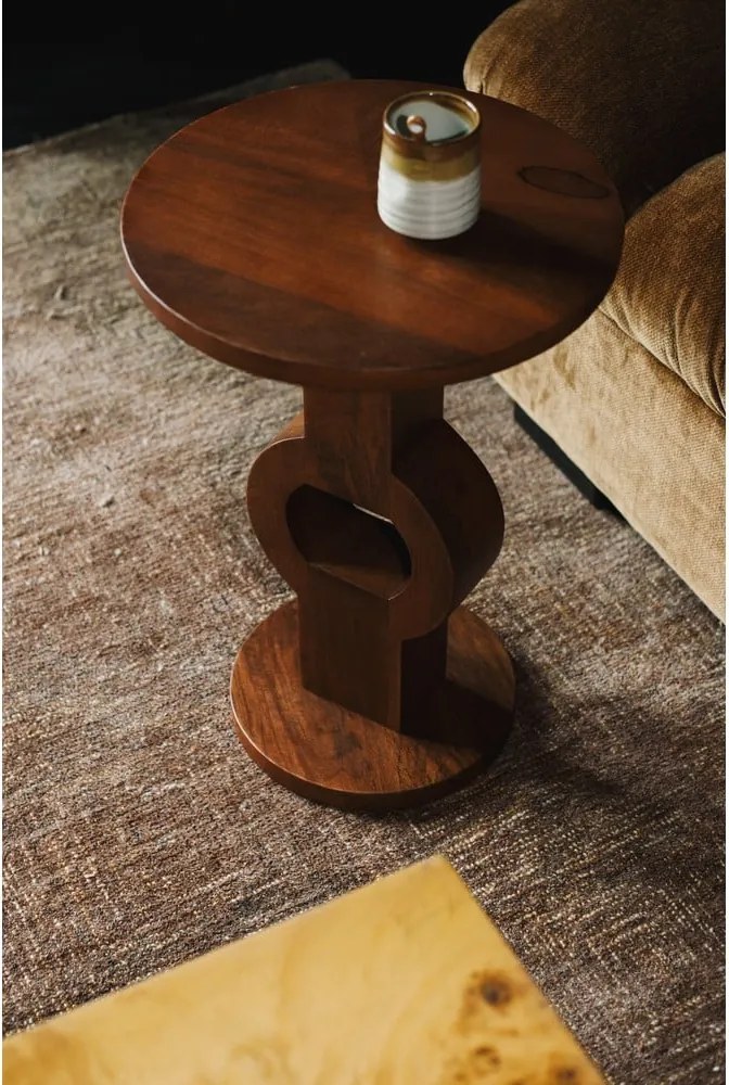 Kerek tárolóasztal ø 36 cm Tondo – Dutchbone