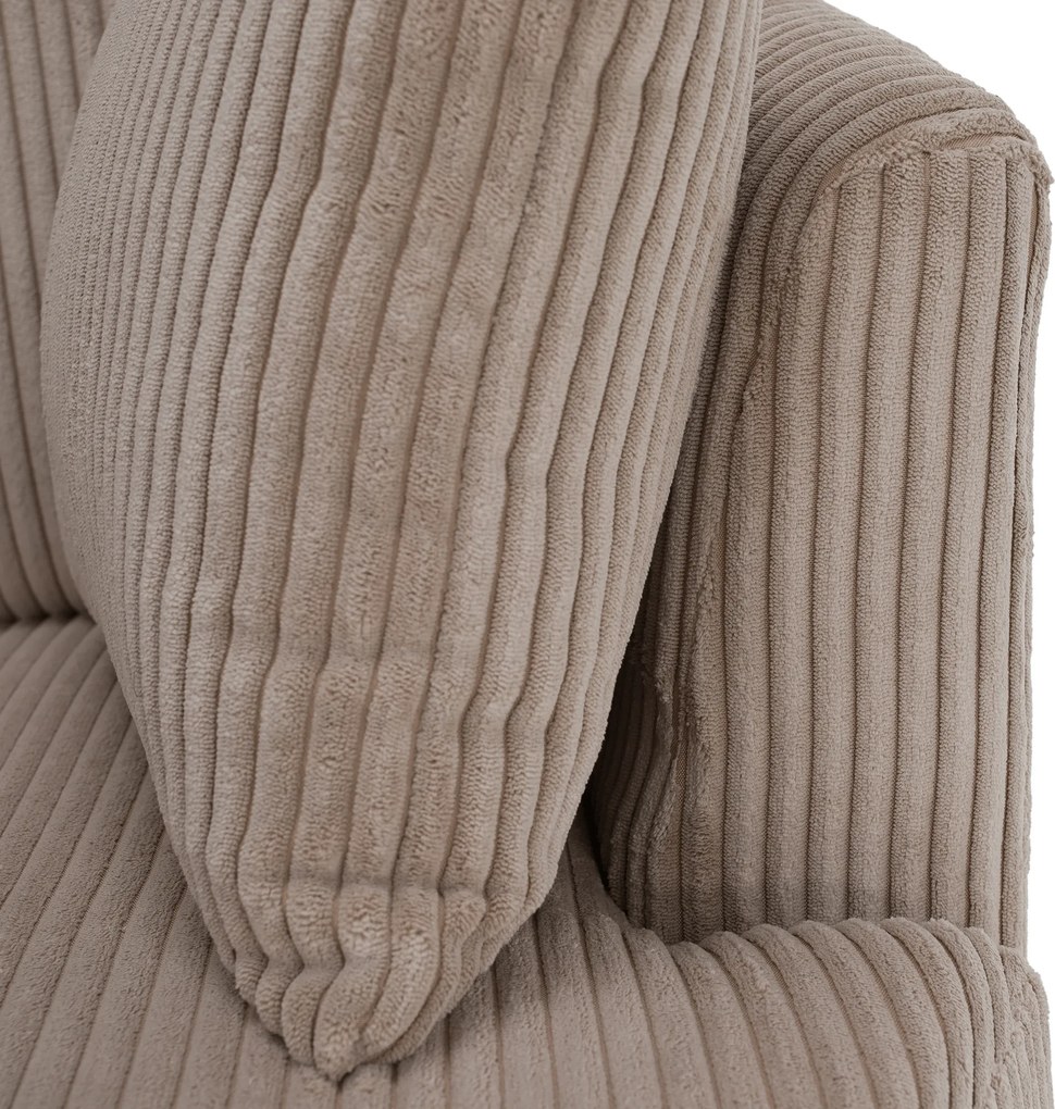Relaxációs forgófotel, szürkésbarna, SALTER