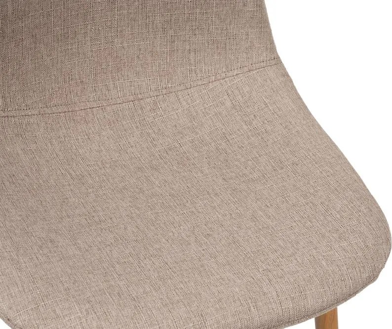 AVENBERG NATURAL Étkezőgarnitúra 4 szék + asztal 120cm, bézs