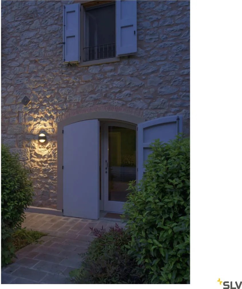 SLV 1007281 LID Modern Kültéri Fali Lámpa Antracit LED IP65