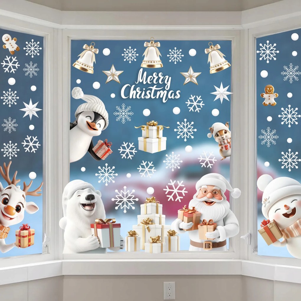 Ablak Matricák Üveg Karácsonyi Díszek Ablak Üveg Karácsony