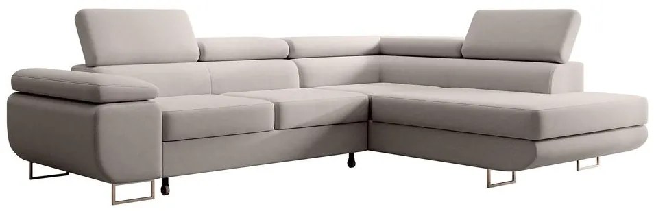 Sarokkanapé Stiletto (J) (fehér + ezüst). 1099717