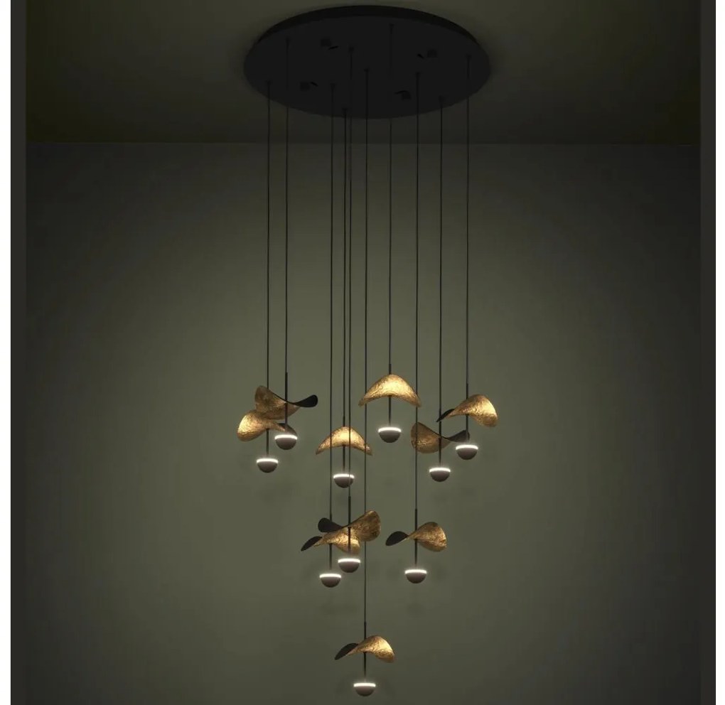 Eglo 390339 - LED Dimmelhető csillár zsinóron DRACERA 10xLED/2,3W/230V átm. 58 cm