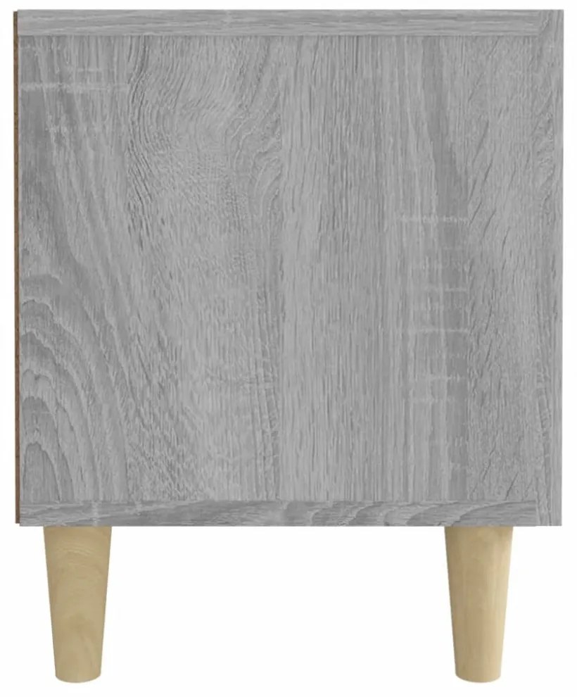 szürke sonoma színű szerelt fa TV-szekrény 180 x 31,5 x 40 cm