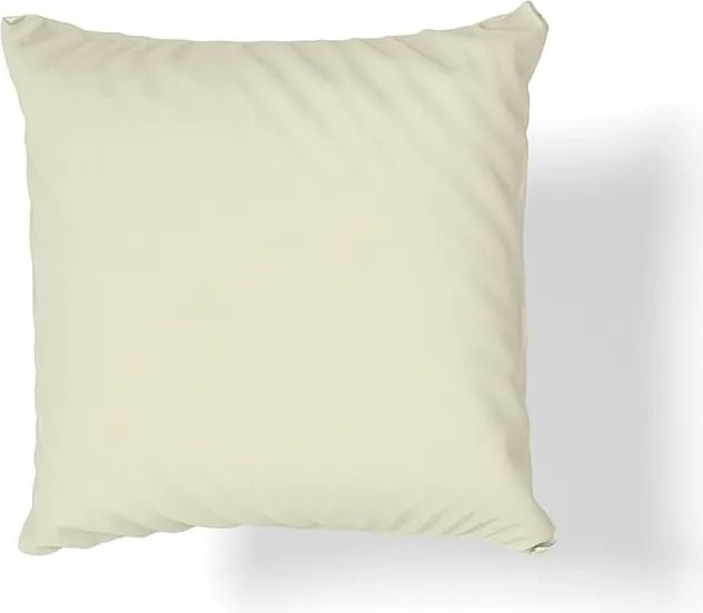 Jersey párnahuzat 40x40 krémszínű világos sárga