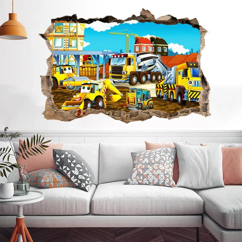 PIPPER | Falmatrica "Építési terület" 56x85 cm