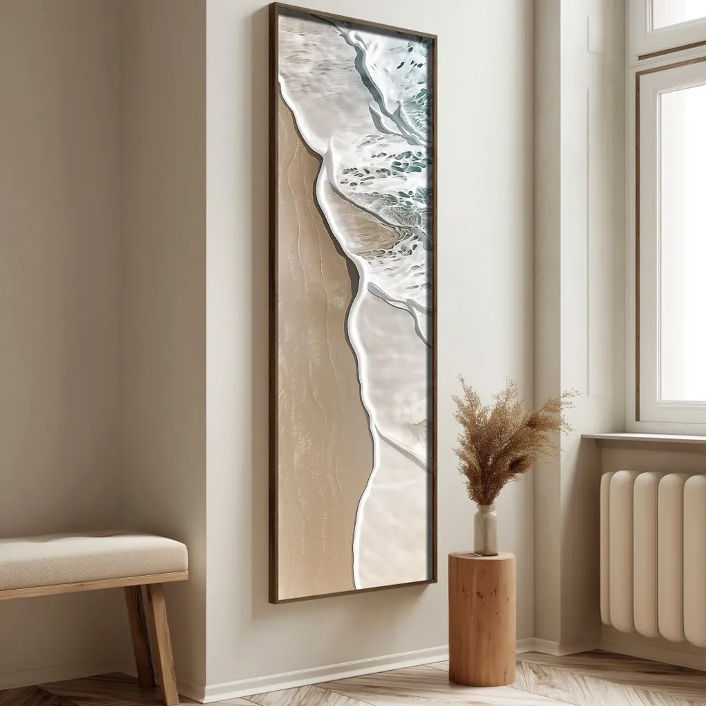 LONG022-S/120-40 keretezett MDF falikép, 40 x 120 cm