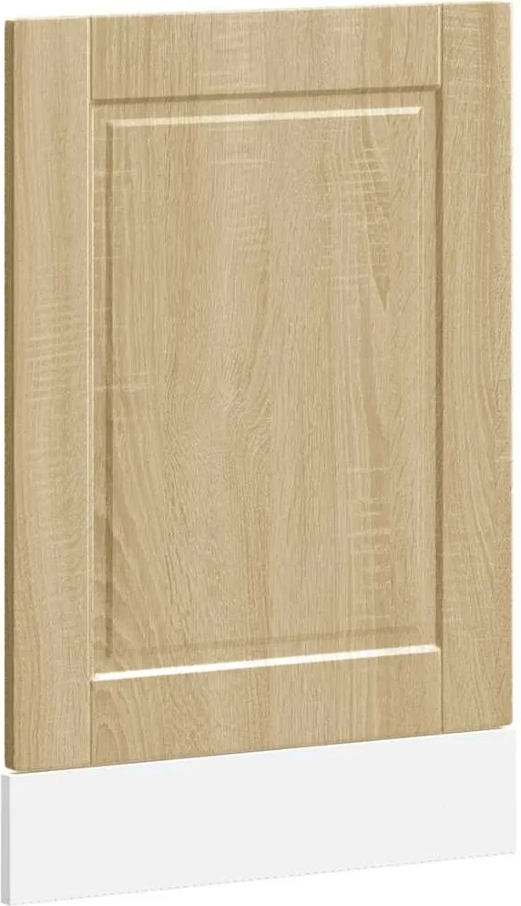 vidaXL mosogatógép panel "Porto" Sonoma tölgy 45x1,5x67 cm Mérnöki fa